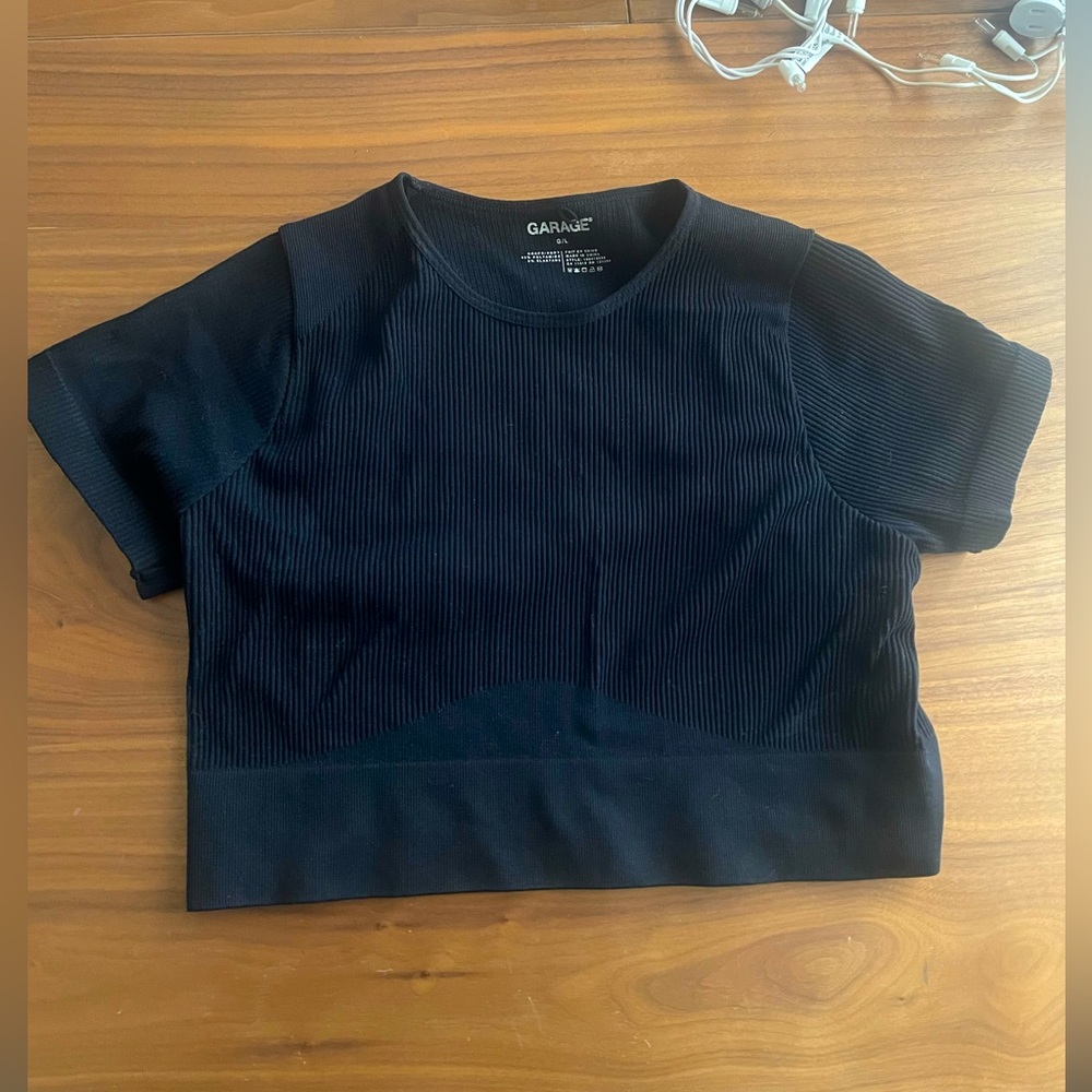 Garage crop top